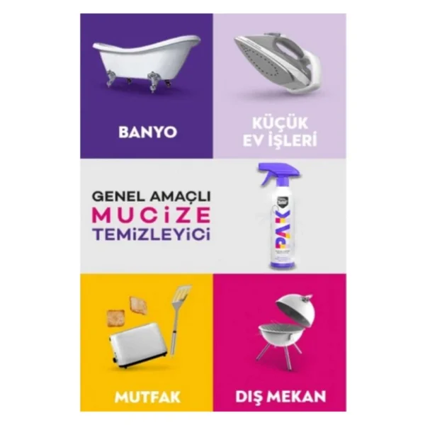 Selsil Pak Mucize Köpük Temizleyici Sprey 500 Ml - Görsel 3