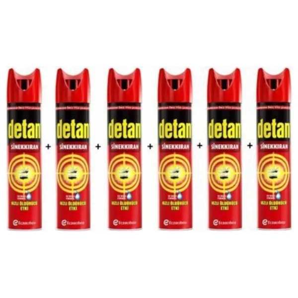 Detan Sinekkıran 275 Ml 6'lı - Görsel 2