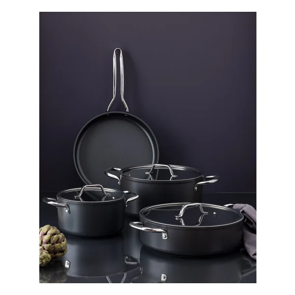 Madame Coco Titanium Professional 7 Parça Tencere Seti - Görsel 9