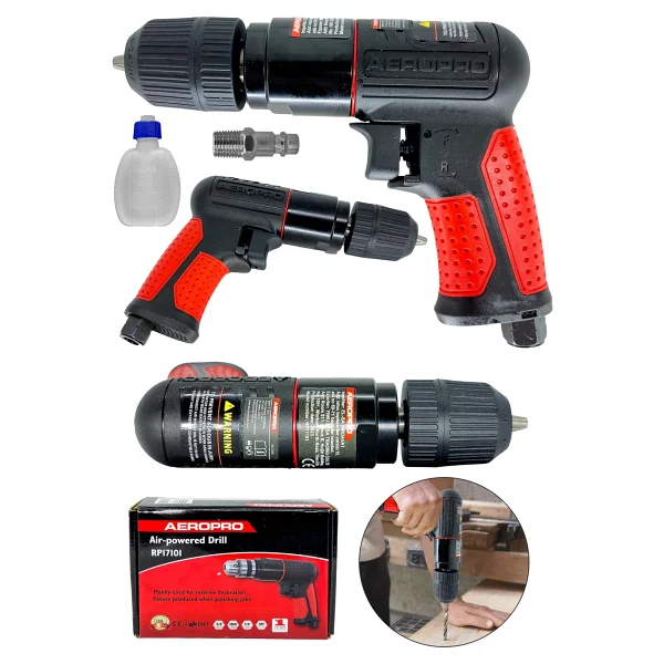 Aeropro Itl-48k Profesyonel Havalı 10mm Matkap - Görsel 2