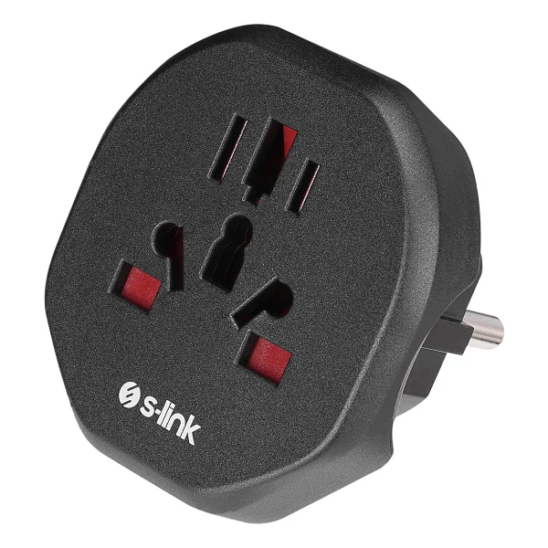 S-Link Sl-Wl09 Universal Çevirici Grup Priz - Görsel 4