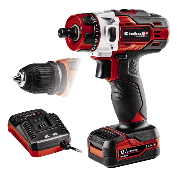 Einhell TE-CD 12/1 X-Li Tek Akülü 2 Ah Vidalama Makinesi