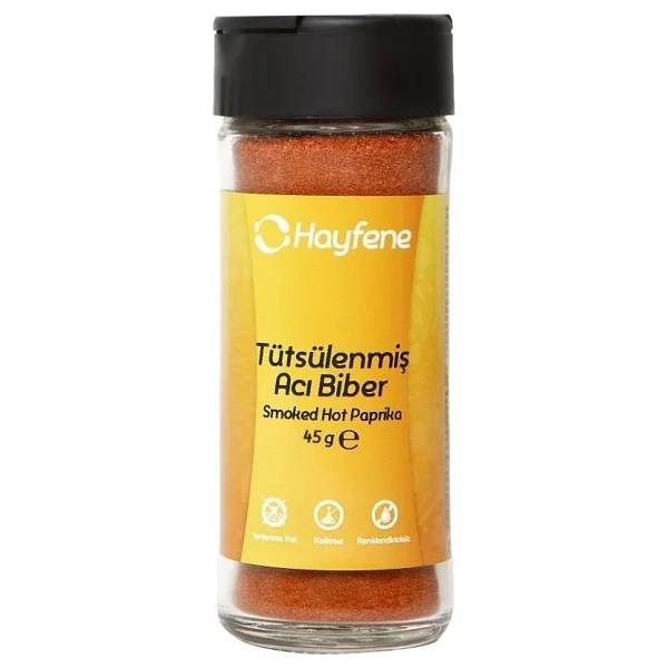 Hayfene Tütsülenmiş Acı Kırmızı Biber 45 Gr - Görsel 7