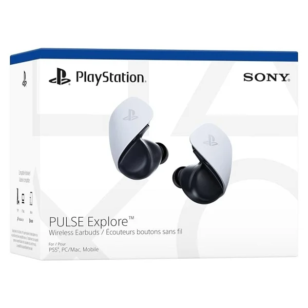 Sony PS5 Pulse Explore Wireless Mikrofonlu Kulak İçi Oyuncu Kulaklığı - Görsel 7