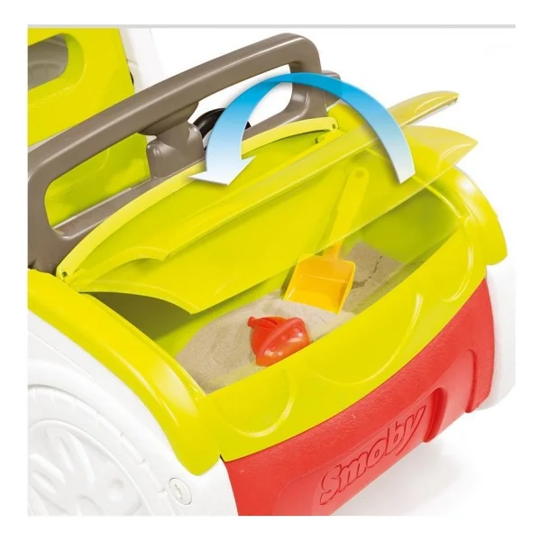Smoby 840205 Macera Araba Su Bağlantılı Bahçe Kaydırağı - Görsel 5