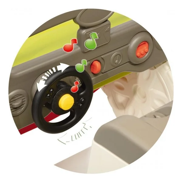 Smoby 840205 Macera Araba Su Bağlantılı Bahçe Kaydırağı - Görsel 6