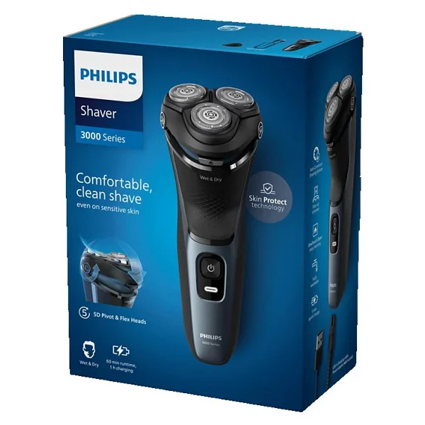 Philips Series 3000 S3133/51 Islak Kuru Tıraş Makinesi - Görsel 5