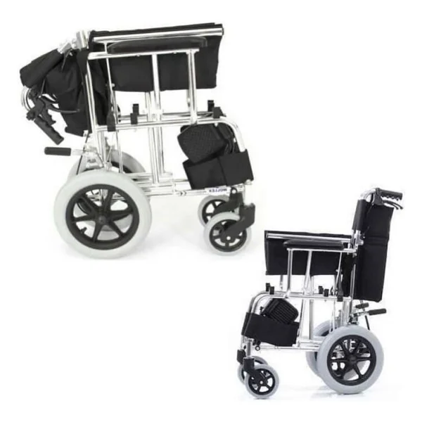Medwelt Tm-H-8035 Katlanabilir Refakatçı Tekerlekli Sandalye - Görsel 2