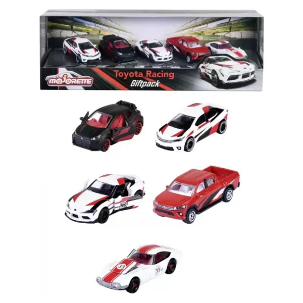 Majorette Toyota Racing 5'li Araba Seti 212053189 - Görsel 5