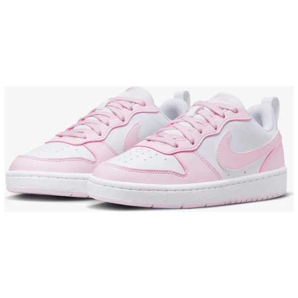 Nike Court Borough Low Recraft Gs Dv5456-105 Beyaz-Pembe Çocuk Spor Ayakkabı - Görsel 2