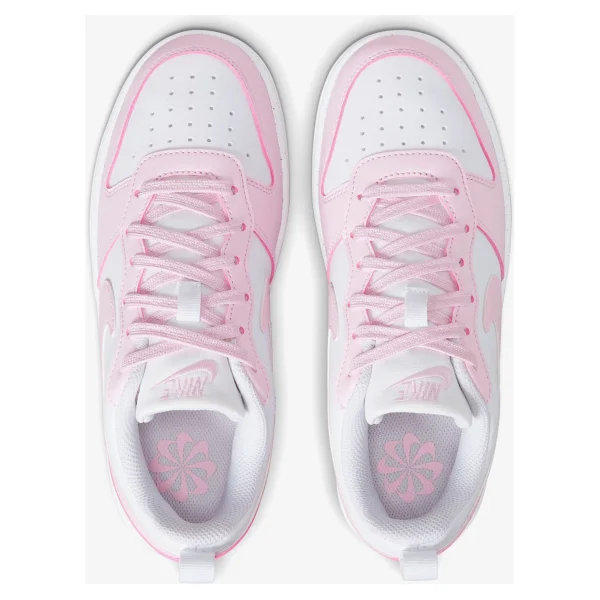 Nike Court Borough Low Recraft Gs Dv5456-105 Beyaz-Pembe Çocuk Spor Ayakkabı - Görsel 5