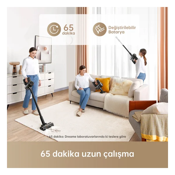 Dreame R10 Pro Şarjlı Dikey Süpürge - Görsel 3