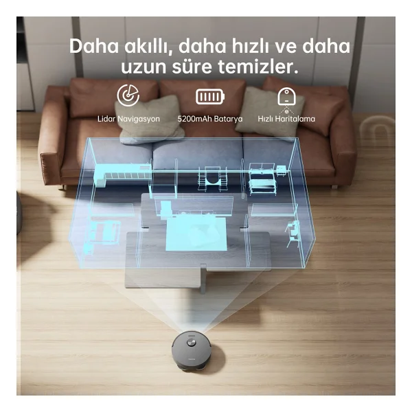 Dreame Bot L10s Pro Akıllı Robot Süpürge - Görsel 4