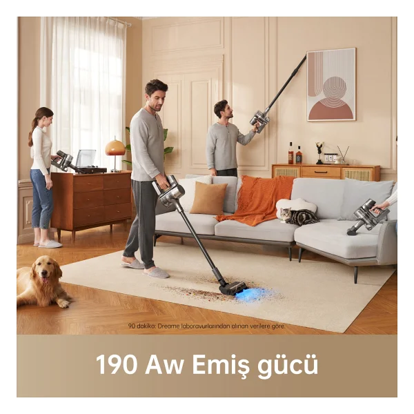 Dreame R20 Şarjlı Dikey Süpürge - Görsel 3