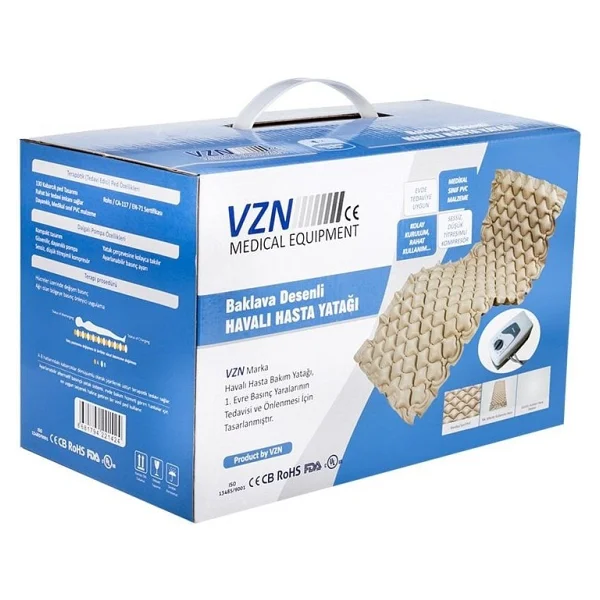 Medikalcim B01+Tks05 Baklava Tipi Havalı Yatak - Görsel 3