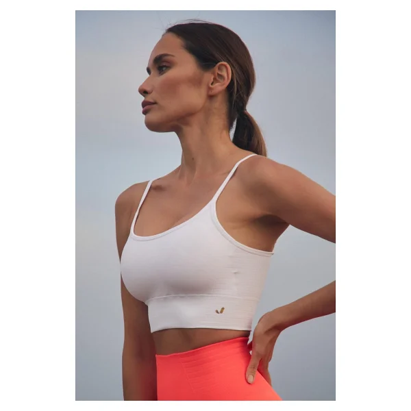 Jerf Gela Ayar Askılı Sport Bra Neon Pembe - Görsel 8
