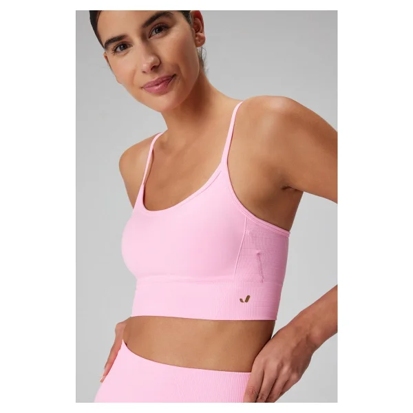 Jerf Gela Ayar Askılı Sport Bra Neon Pembe - Görsel 2