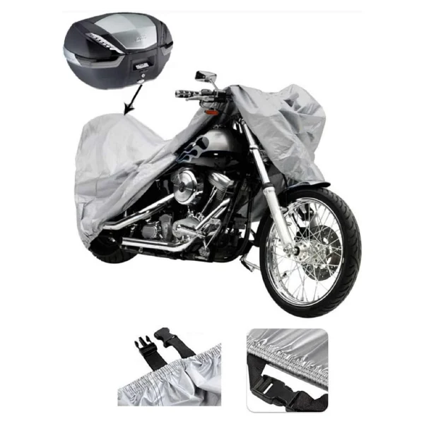 Yamaha Xtz 660z Tenere Motosiklet Brandası Arka Çanta Uyumlu - Görsel 3
