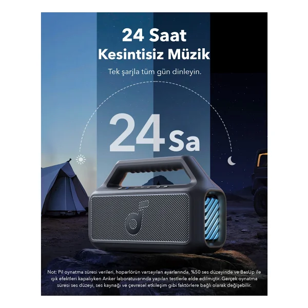 Anker Soundcore Boom 2 Lacivert Bluetooth Hoparlör - Görsel 6