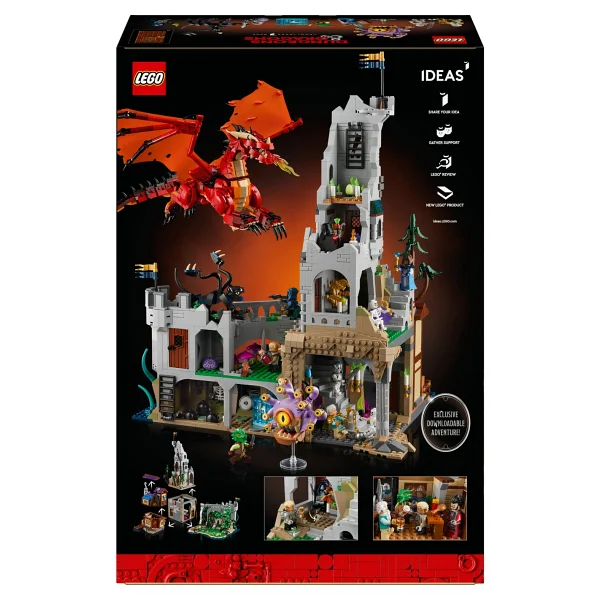 Lego 21348 Ideas Dungeons & Dragons Kırmızı Ejderhanın Hikayesi - Görsel 4