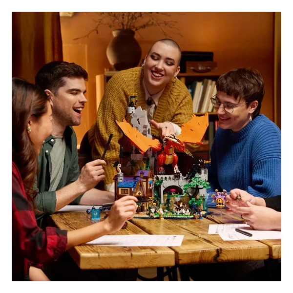 Lego 21348 Ideas Dungeons & Dragons Kırmızı Ejderhanın Hikayesi - Görsel 5