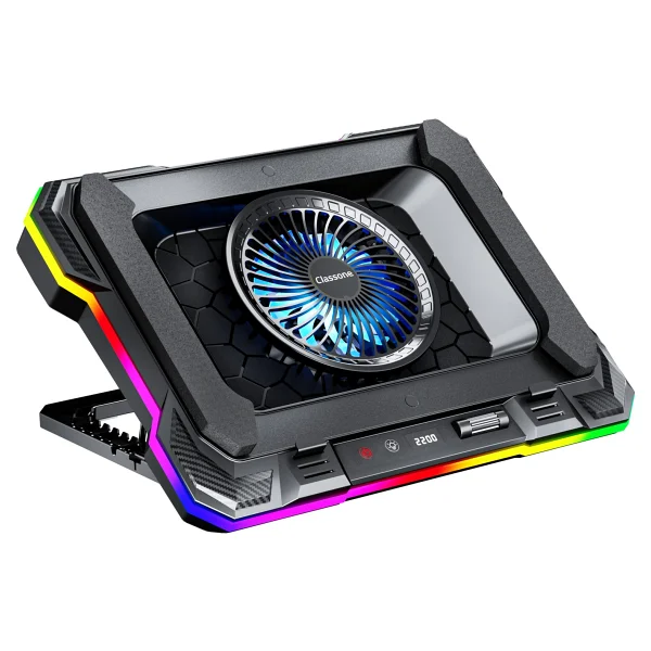 Classone Gt100 RGB Fanlı 17.3" Laptop Soğutucu - Görsel 7
