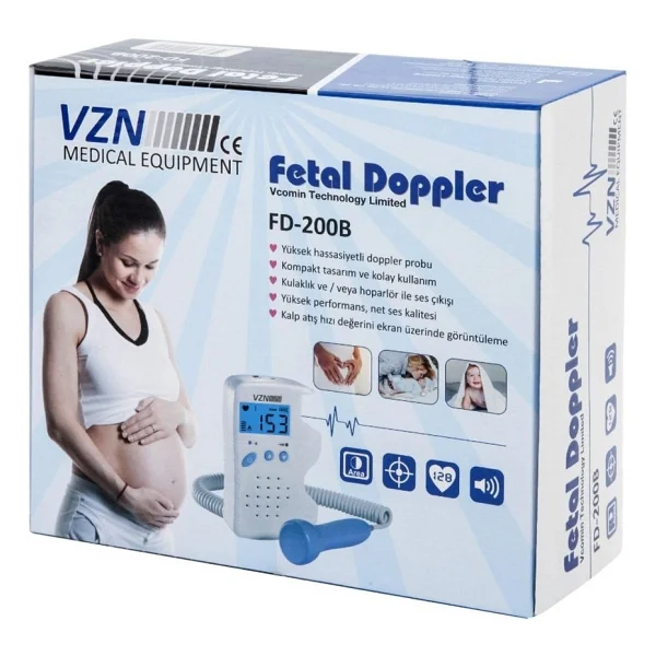Vzn Fd-200b Fetal Doppler - Görsel 2