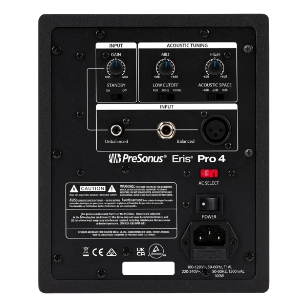 Presonus Eris Pro 4 Stüdyo Monitörü - Görsel 2