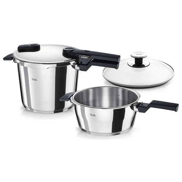Fissler Vitaquick Glossy 6 Lt + 3.5 Lt Düdüklü Tencere - Görsel 6