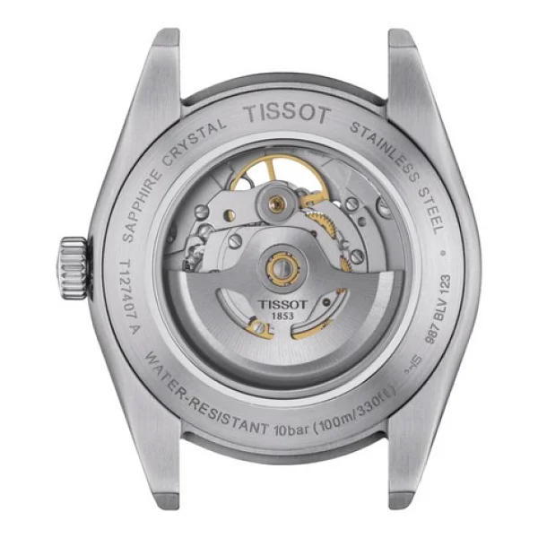 Tissot Gentleman Powermatic 80 Open Heart T127.407.11.031.01 Gümüş Erkek Kol Saati - Görsel 8