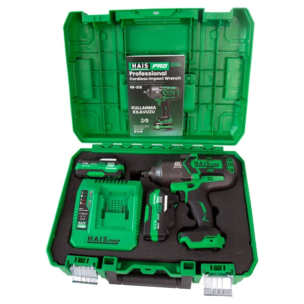 Hais Pro Haıspro Profesyonel Darbeli Somun Sıkma 1300 Nm 21 V - Görsel 4