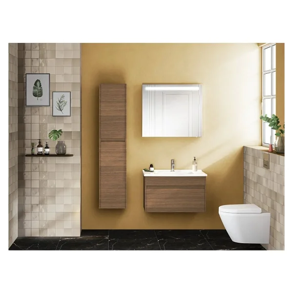 Vitra 7041l003-0090 Integra Round 54 Cm Rim-Ex Beyaz Asma Klozet - Görsel 5