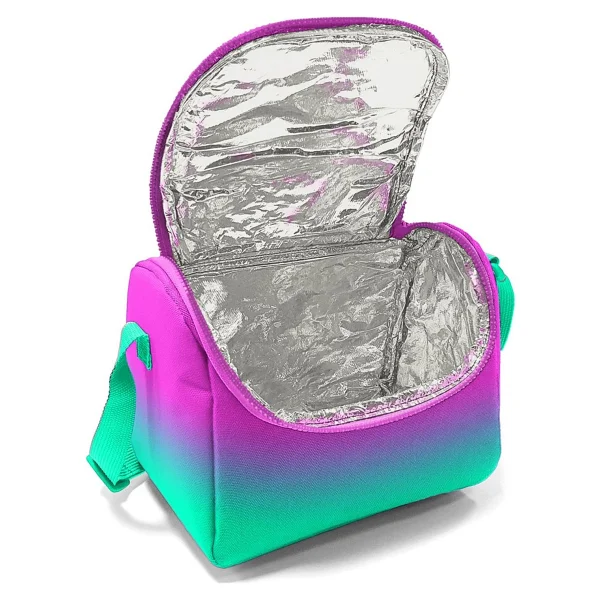 Coral High Set0123664 Pembe Su Yeşili Renk Geçişli 3'lü Okul Çanta Seti - Görsel 4