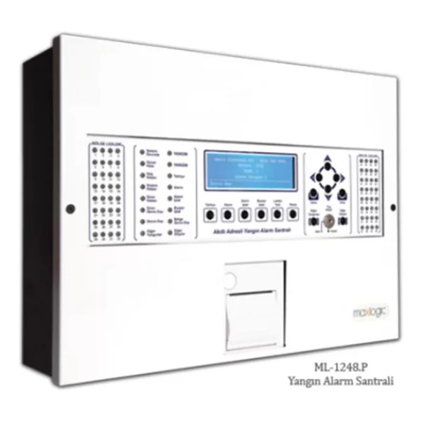 Maxlogic Ml-1232.N/M Akıllı Adresli Yangın Alarm Santralı, 2 Çevrim, 254 Adres Network, Marin Sertifikalı - Görsel 2