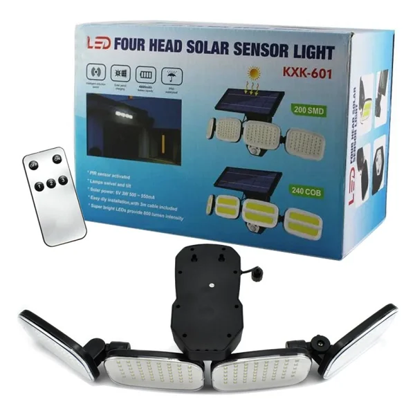Powermaster Pm-8048 3 W LED Sensörlü Solar Bahçe Aydınlatması - Görsel 2