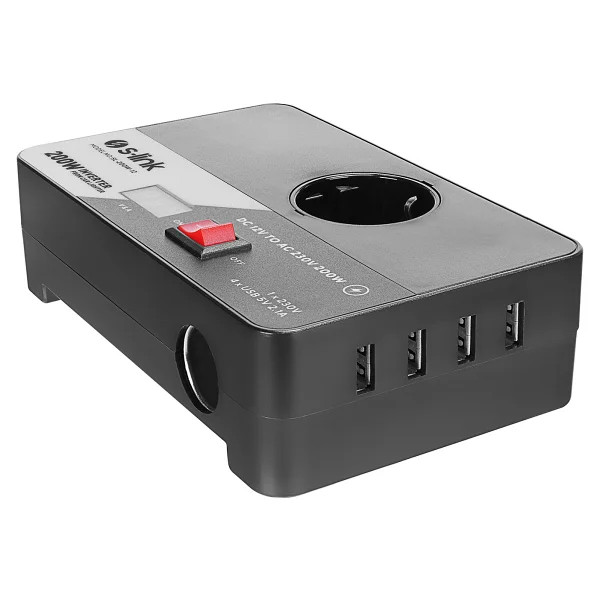 S-Link Sl-200w 12 V 200 W İnverter - Görsel 2