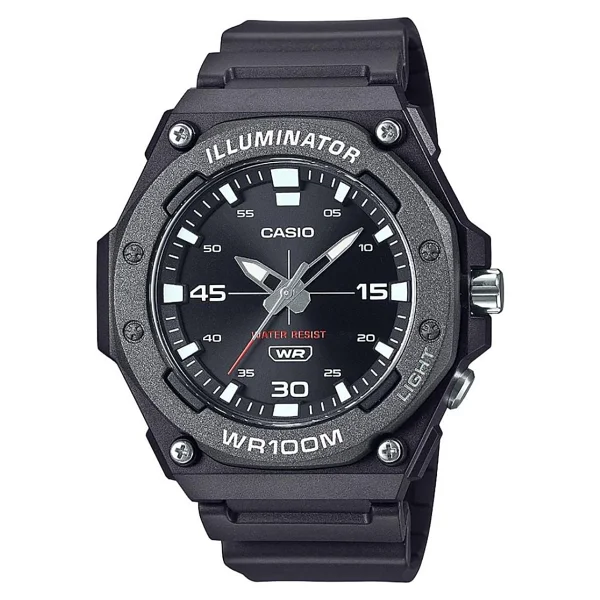 Casio Standart Mw-620h-1avdf Siyah Erkek Kol Saati - Görsel 2
