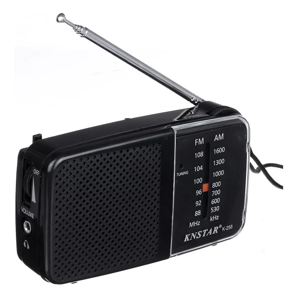 Knstar K-258 Taşınabilir Cep Radyosu - Görsel 6