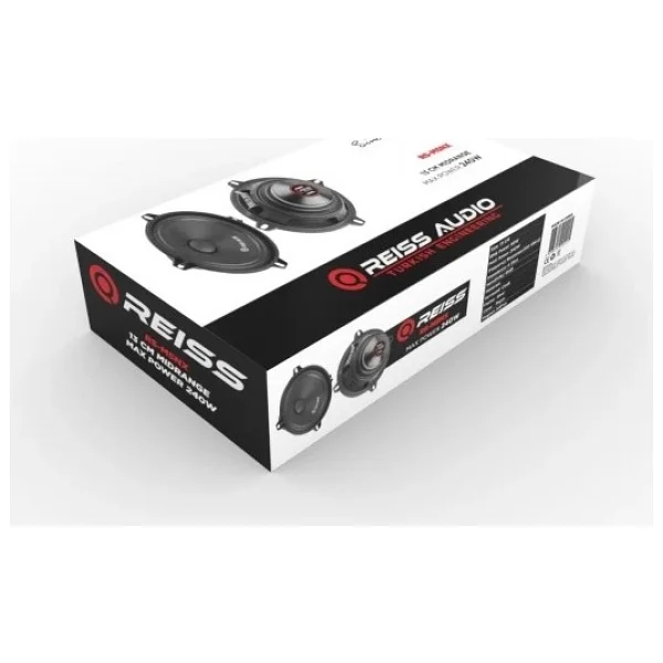 Reiss Audio Rs-M5nx 480 W 13 Cm Midrange Oto Hoparlör - Görsel 3