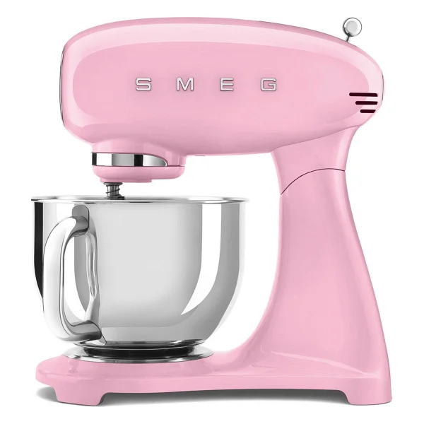Smeg Smf03pkeu Retro Pembe 800 W 4.8 Lt Hamur Yoğurma Makinesi - Görsel 8