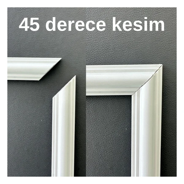 Diecor Dekoratif Boyanabilir Antre Ve Koridor Çerçevesi, Duvar Çıtası - Görsel 4