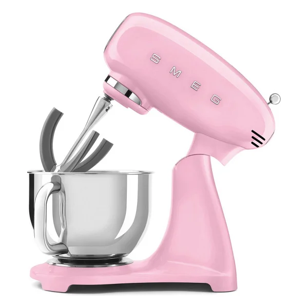 Smeg Smf03pkeu Retro Pembe 800 W 4.8 Lt Hamur Yoğurma Makinesi - Görsel 9