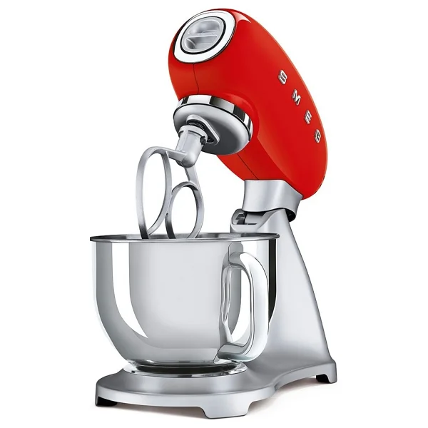 Smeg Smf02rdeu Retro Kırmızı 800 W 4.8 Lt Hamur Yoğurma Makinesi - Görsel 4