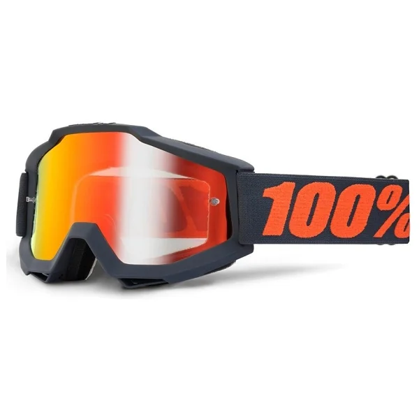 Motoanl Motosiklet Motocross Gözlük Polikarbonat Lens Profesyonel Mx Atv Enduro Mtb Kross Gözlük Siyah-Sarı - Görsel 2