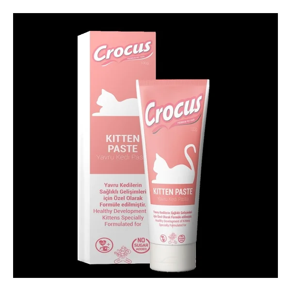 Crocus 100 Gr Malt Yavru Kedi Macunu - Görsel 4