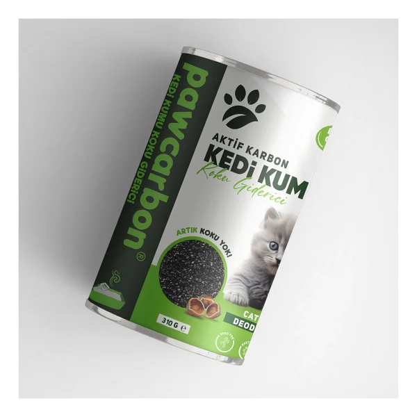 Pawcarbon Kedi Kumu Koku Giderici Aktif Karbon 310 Gr - Görsel 2