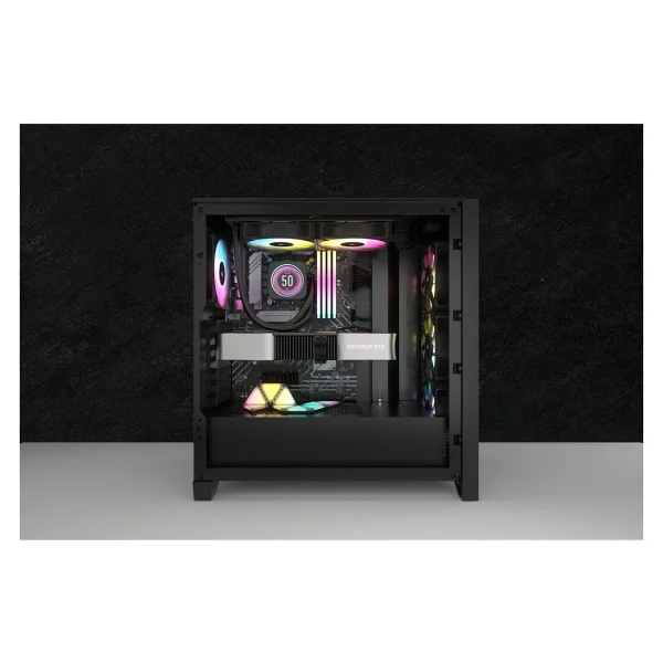 Corsair İcue H100i Elite Lcd Xt Cw-9060074-Ww 240 Mm İşlemci Sıvı Soğutucu - Görsel 4
