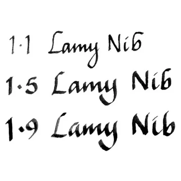 Lamy Joy Dolma Kalem Parlak Siyah (1.5 Uç) - Görsel 3