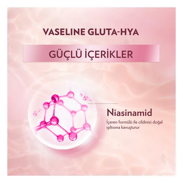 Vaseline Gluta Hya Serum Etkili Canlandırıcı Parlaklık Vücut Losyonu 200 Ml - Görsel 5