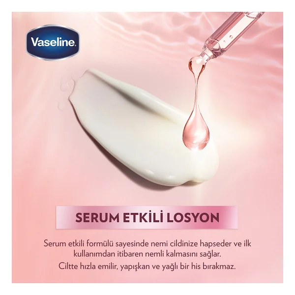 Vaseline Gluta Hya Serum Etkili Canlandırıcı Parlaklık Vücut Losyonu 200 Ml - Görsel 8